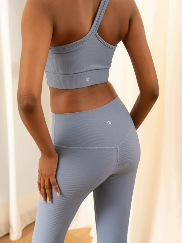 Asymmetrical-Ribbed Strappy-Bra-Light-Support
