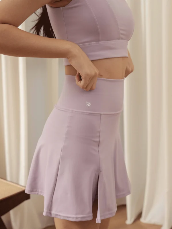 Asymmetrical-Light Support-Tennis-Bra-&-Light-Weight-High-Rise-Tennis-Skirt