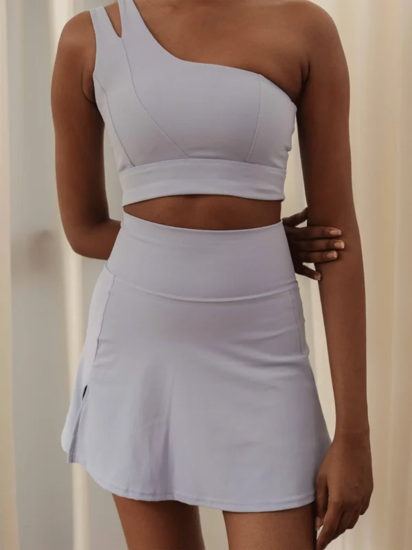 Asymmetrical-Light Support-Tennis-Bra-&-Light-Weight-High-Rise-Tennis-Skirt