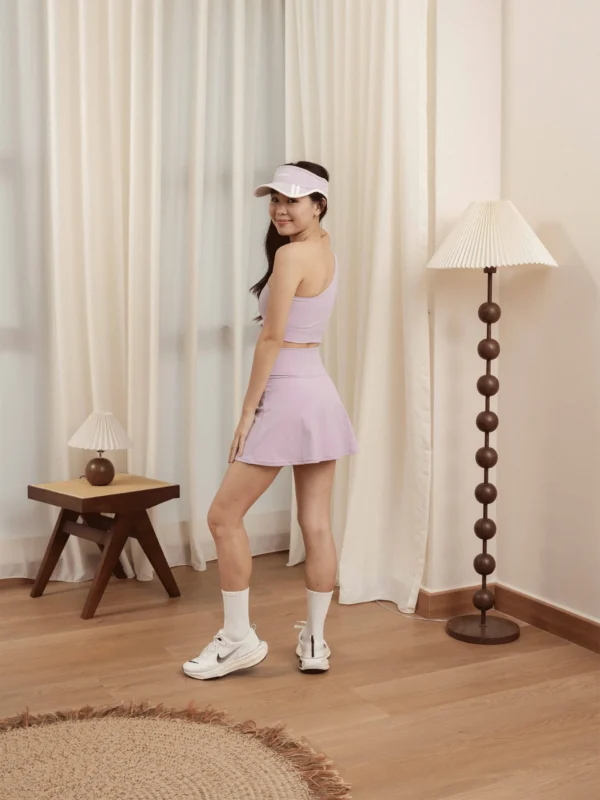 Asymmetrical-Light Support-Tennis-Bra-&-Light-Weight-High-Rise-Tennis-Skirt